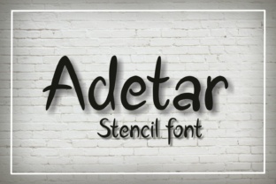 Adetar Stencil: A Campaign Designer’s Review of a Bold, Open-Cut Typeface