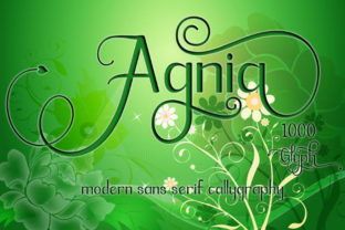 Agnia: Elegant Script for Campaigns