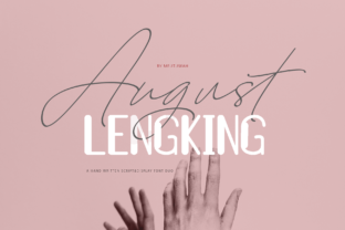 August Duo: A Stylish Font for Web Design