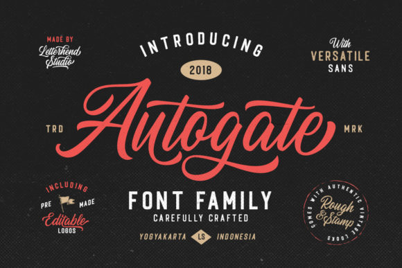 Autogate Family: The Font Duo That Elevates Brand Content