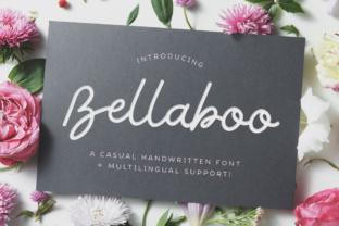 Bellaboo: A Handwritten Signature Font That Brings Personality to Web Design