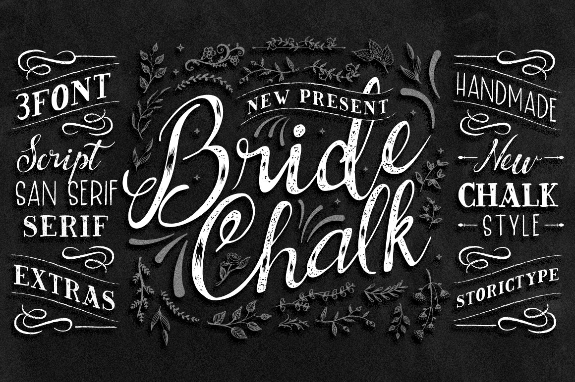 BrideChalk: A Script Font That Brings Elegance to Campaign Design