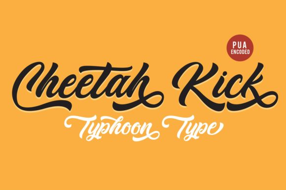 Cheetah Kick: A Bold Font for Impactful Campaigns