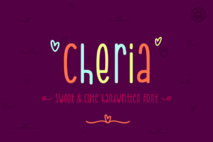 Cheria: A Handwritten Font for Social Media Marketing