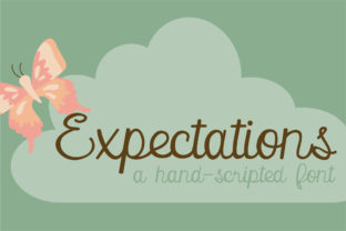 Expectations Font: Handwritten Charm for Brand Identity