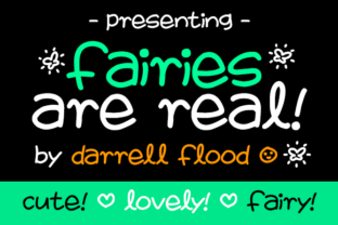 Fairies Are Real: A Hand-Drawn Marker Font for Small Business Branding