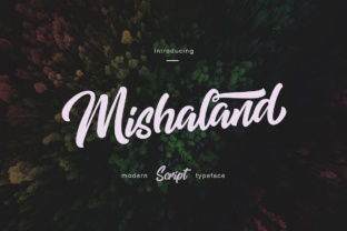 Mishaland: A Bold Script for Web Design