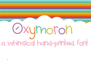 Oxymoron: A Whimsical Font for Creative Projects