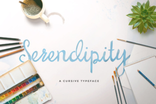 Serendipity: A Cursive Font That Brings Warmth to Editorial Design