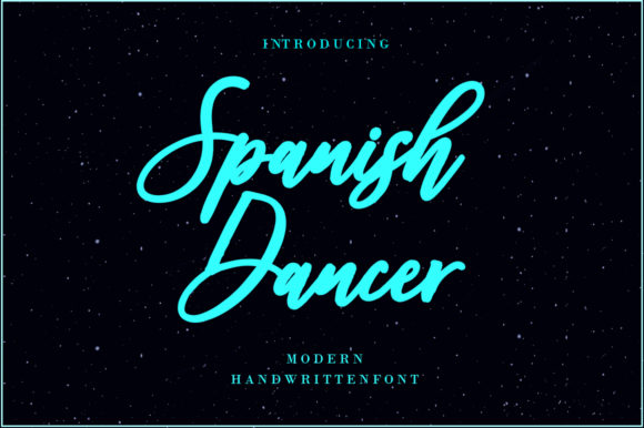 Spanish Dancer Font for Bold Campaigns