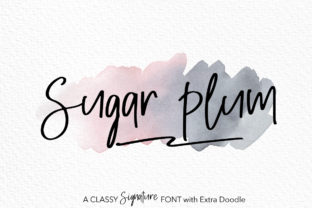 Sugar Plum Font: Elegant Script for Web Design