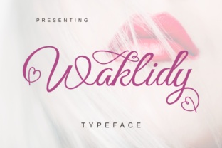 Waklidy Font Review: A Romantic Script for Delicate Branding